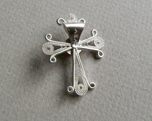 Ancient style filigree cross