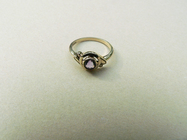 Art Deco amethyst ring